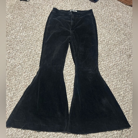 Free People Denim - Velvet free people wide-leg flared jeans! Size 27. Perfect condition!